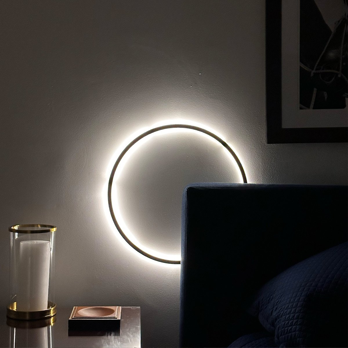 Wandleuchte Halo – Eleganz und Modernität