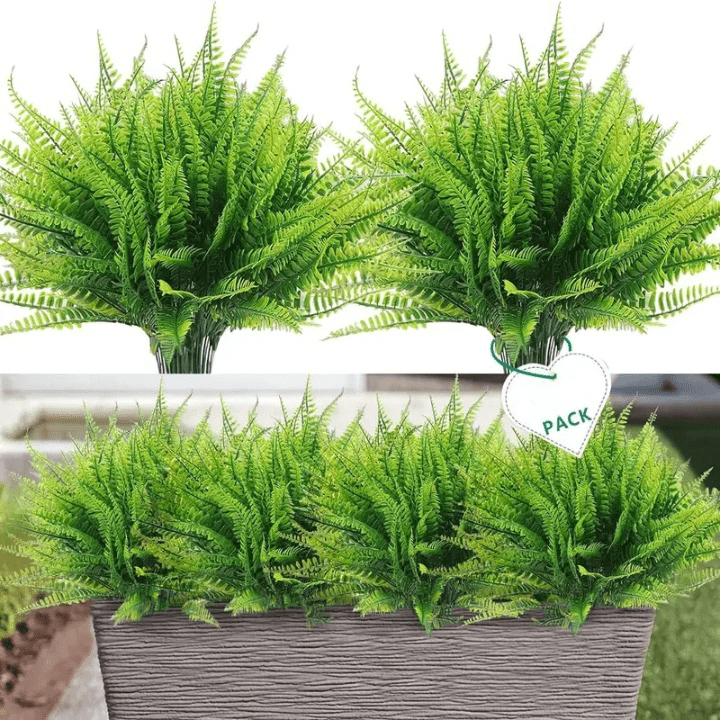 Ramos De Helechos Artificiales – Efecto Natural Y Duradero