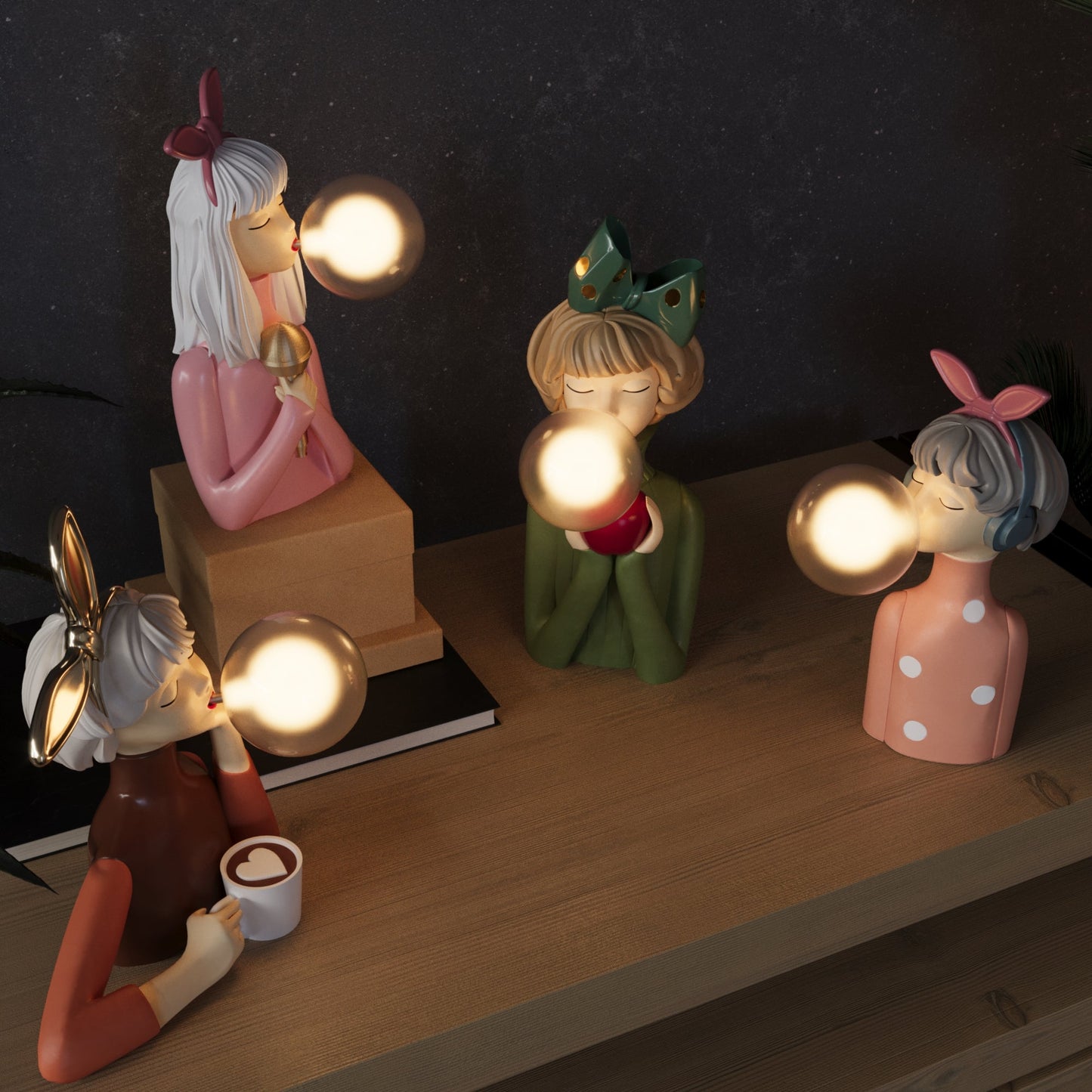 Ručně vyráběná stolní lampa – unikátní design a pečlivé zpracování