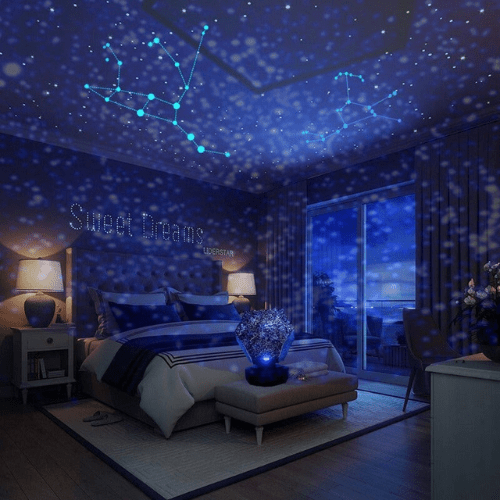 Projetor Céu Estrelado – Ambiente Mágico em Casa