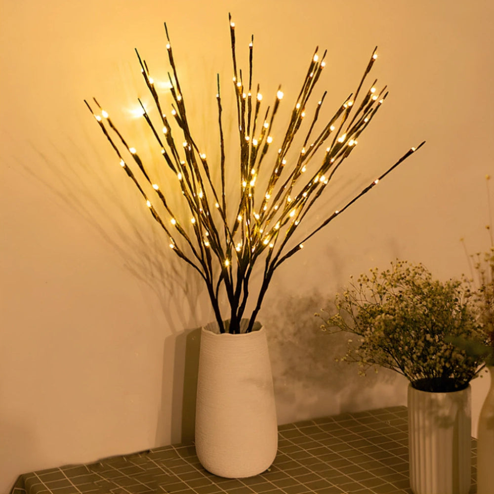 LED Light Decoration – Warm and Elegant Atmosphere