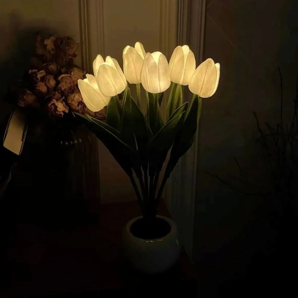 Lampe Décorative Tulipe – Ambiance Chaleureuse Et Raffinée