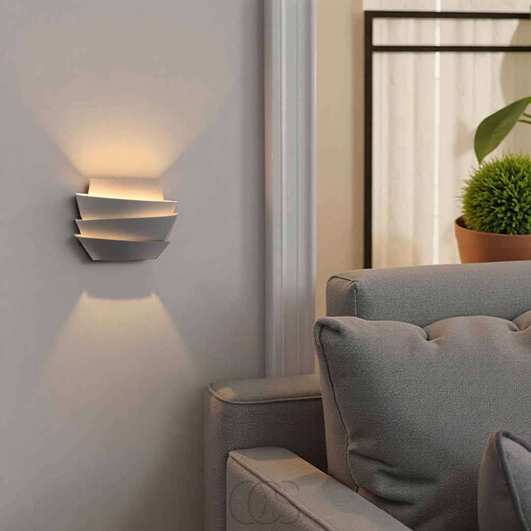 LED Vägglampa Dubbel Stråle – Modern och Elegant Belysning