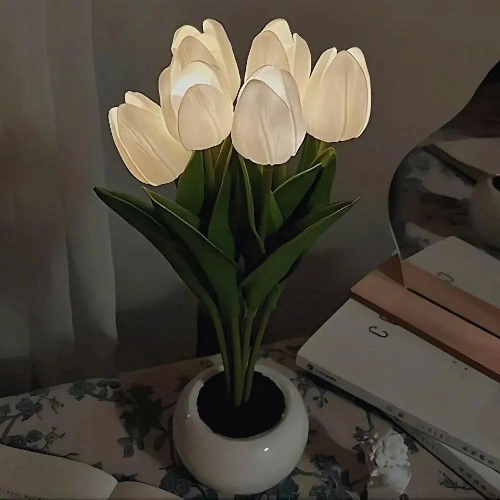 Lampe Décorative Tulipe – Ambiance Chaleureuse Et Raffinée