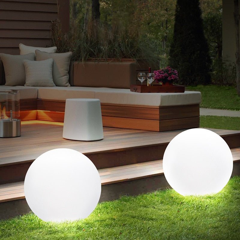 Lampka Sferyczna Zewnętrzna Bezprzewodowa – Mobilne i Eleganckie Oświetlenie