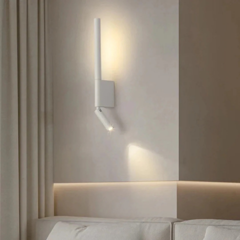 LED Vägglampa Med Lampa – Praktisk Och Elegant