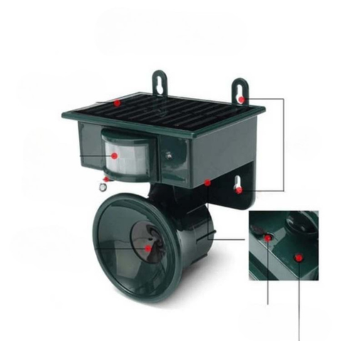 Elektronischer Repeller für den Garten – Vertreibt Vögel und schützt Ihre Bereiche