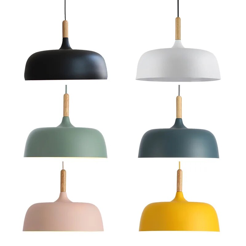 Lampada a sospensione LED nordica - Linea slanciata e illuminazione morbida