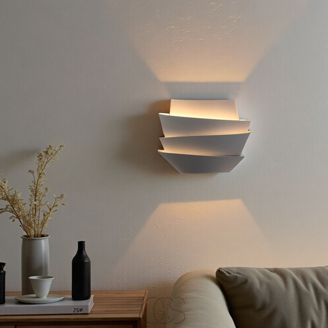 LED Vägglampa Dubbel Stråle – Modern och Elegant Belysning
