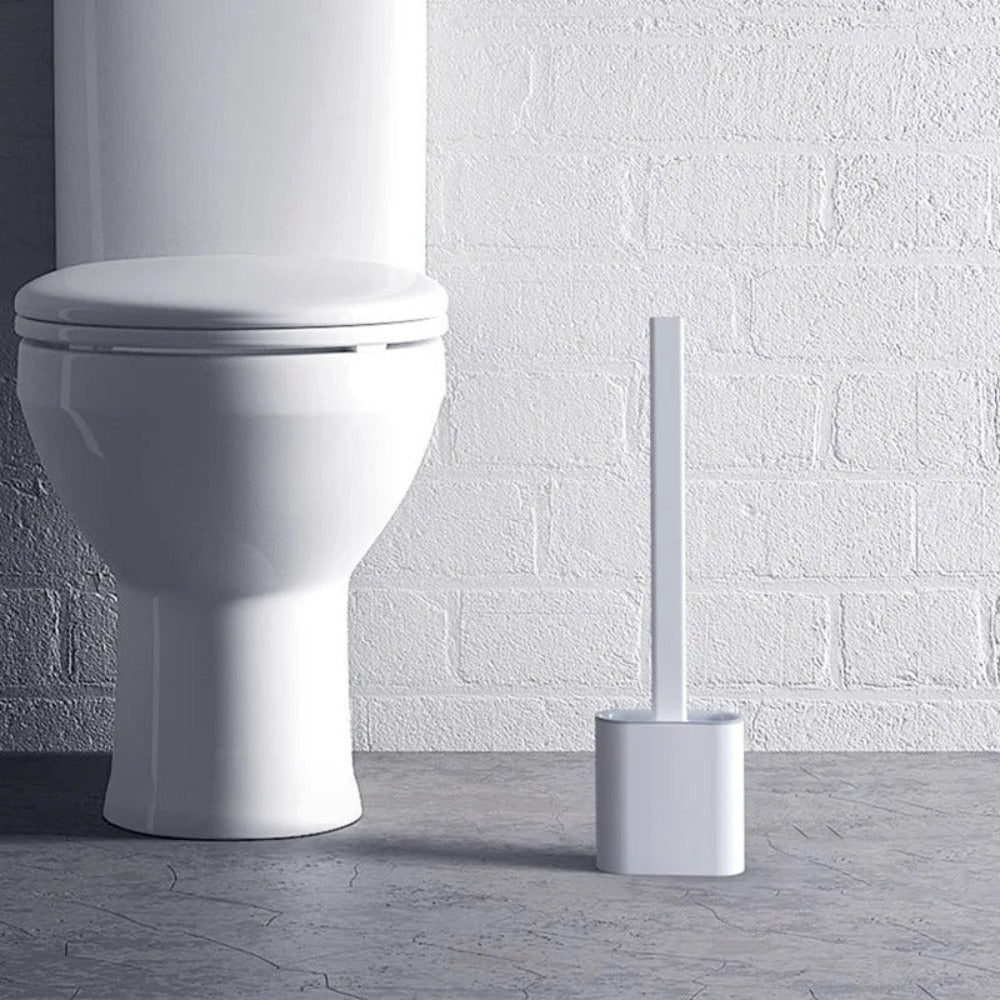 シリコン製の柔軟なトイレブラシ – 耐久性と抗菌設計