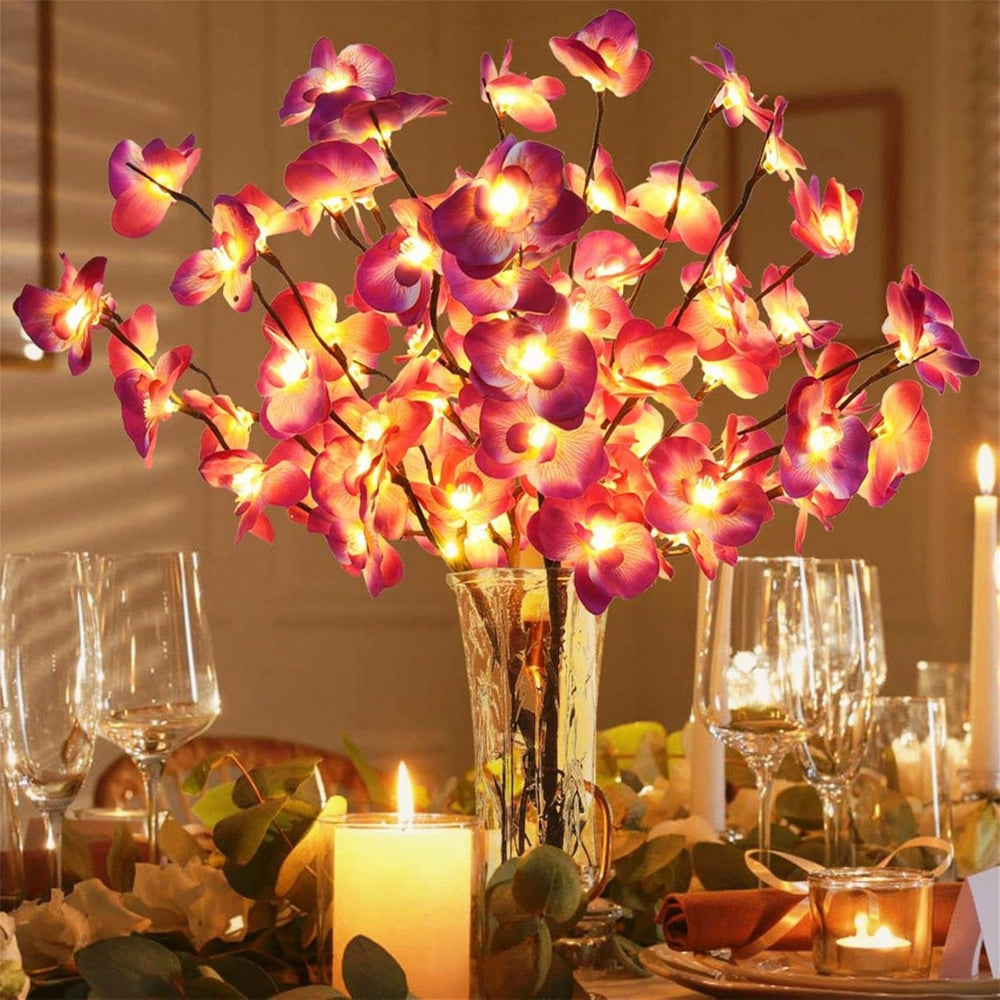LED Light Decoration – Warm and Elegant Atmosphere