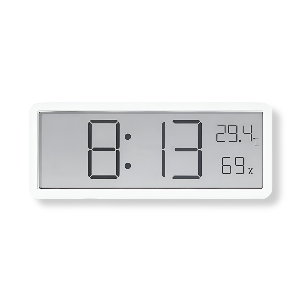 Horloge Murale Led Multifonction — Affichage Clair & Design Moderne