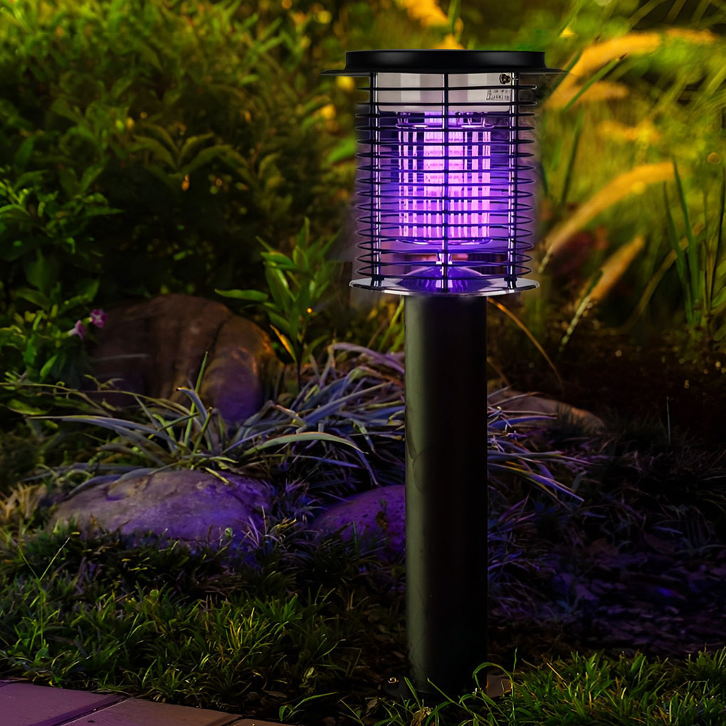 Voděodolná lampa proti komárům – Solární a USB nabíjení
