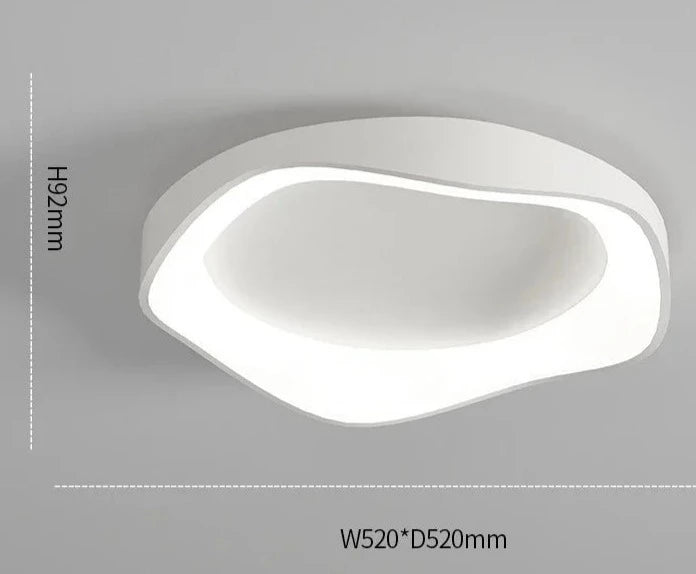 Asymmetrinen LED-kattovalaisin – Trendikkyys ja eleganssi