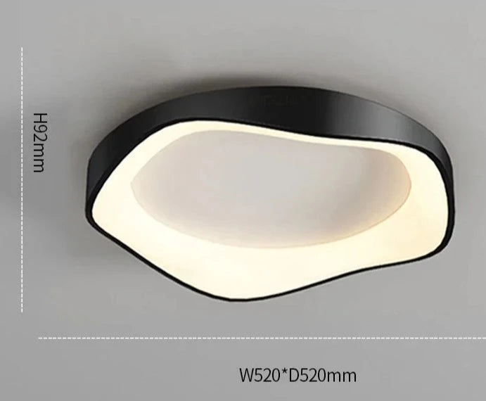 Asymmetrinen LED-kattovalaisin – Trendikkyys ja eleganssi