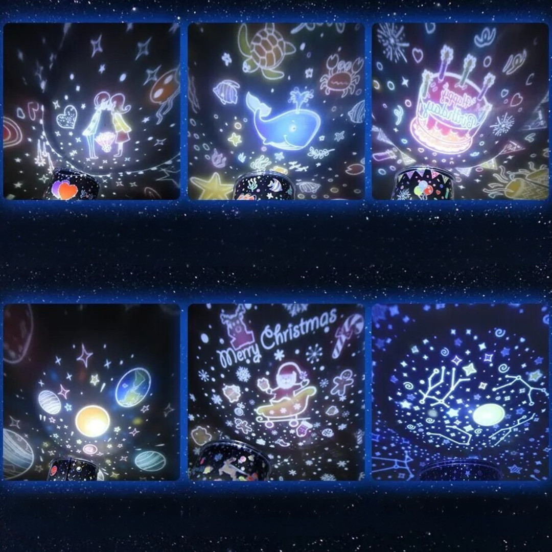 مصباح عرض الليل - إضاءة سحرية ومريحة