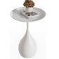Table D’Appoint Ronde – Structure Métal Et Socle Stable