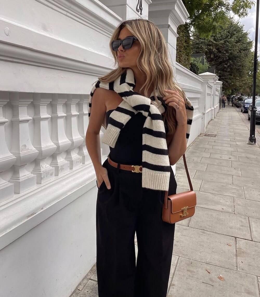 Elegant Belte – Chic Finish Og Trendy Gullspenne 