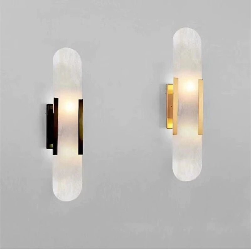 مصباح حائط LED أسود وذهبي - أناقة عصرية وتصميم أنيق 