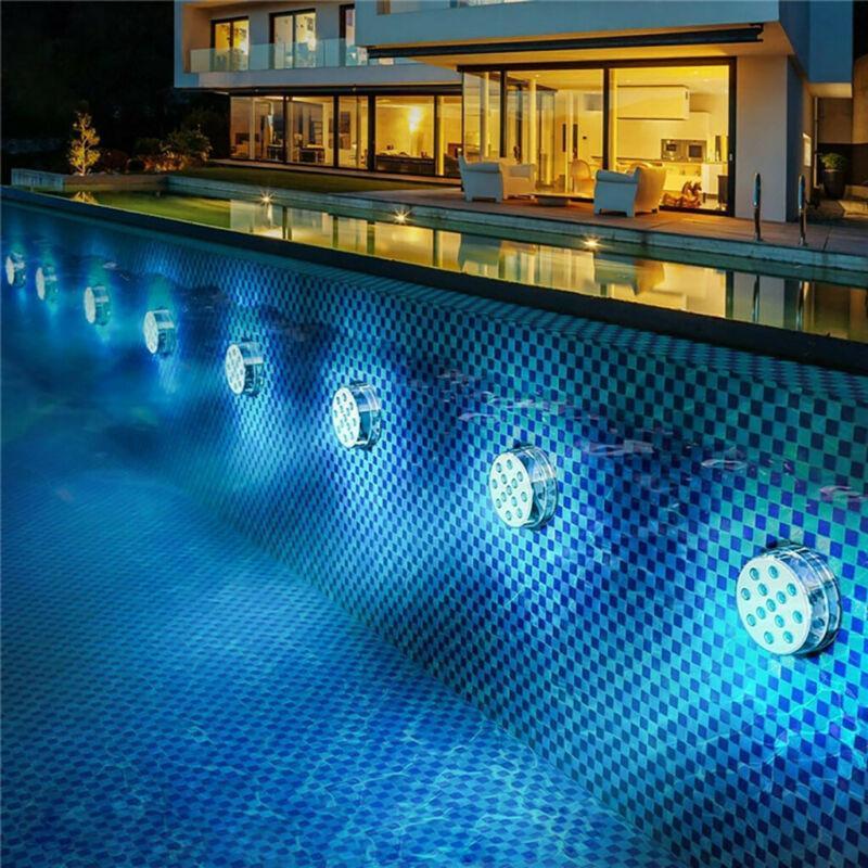 LED ponorná lampa s diaľkovým ovládaním – vodotesné a všestranné osvetlenie 