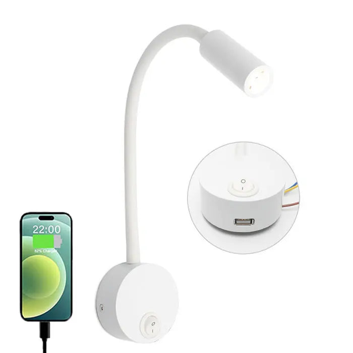 Elastyczna lampa ścienna LED - mobilność, elegancja i ukierunkowane światło