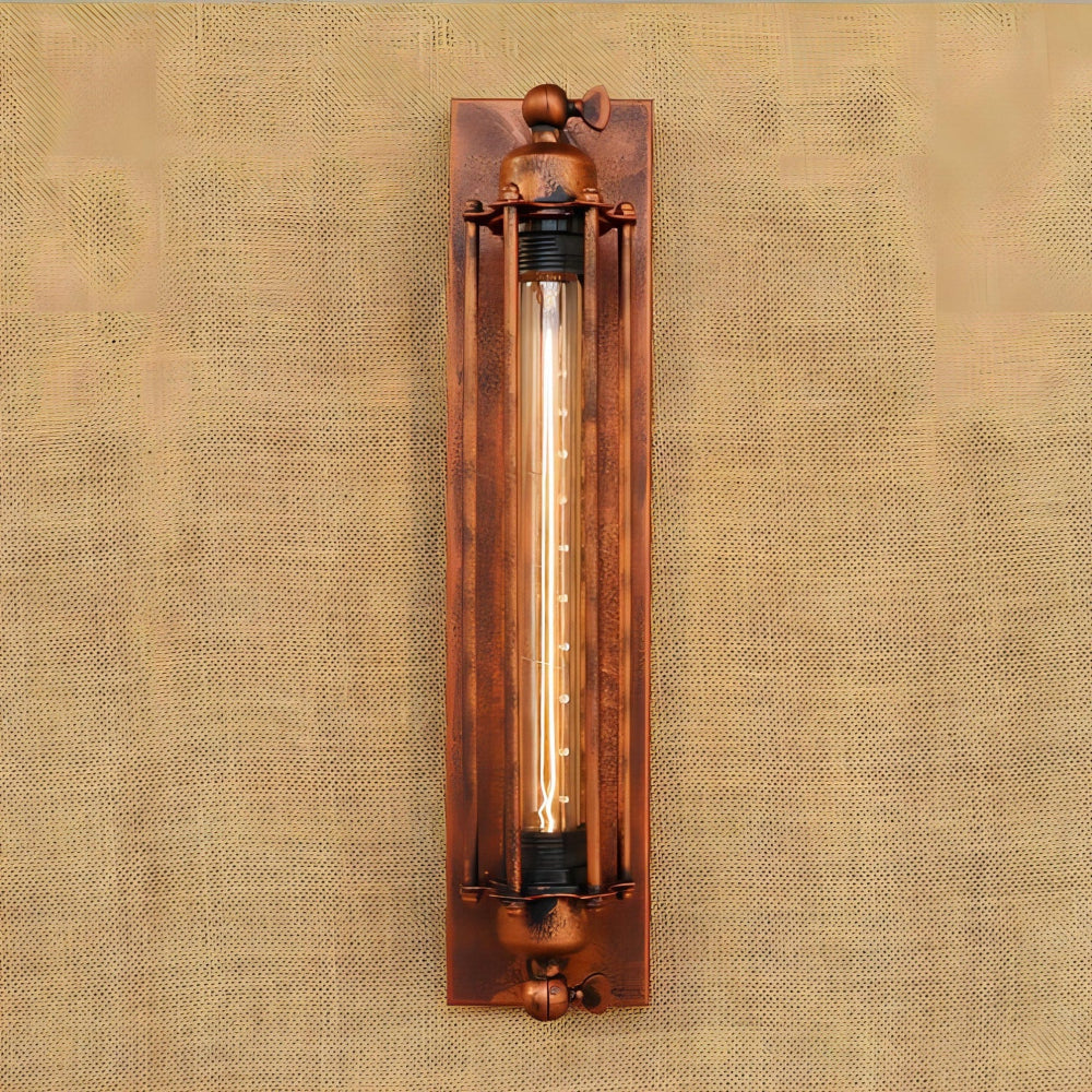 Vintage LED nástěnné svítidlo – Retro kouzlo a moderní osvětlení 