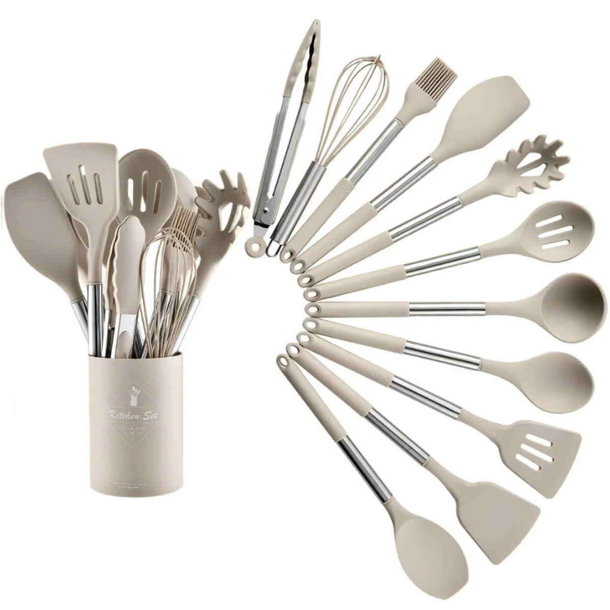 Ensemble D’Ustensiles De Cuisine – Pratique Et Polyvalent Au Quotidien