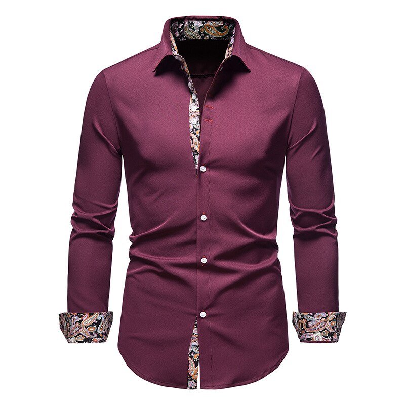 Stéphane | Chemise Classique Moderne – Élégance Pour Homme
