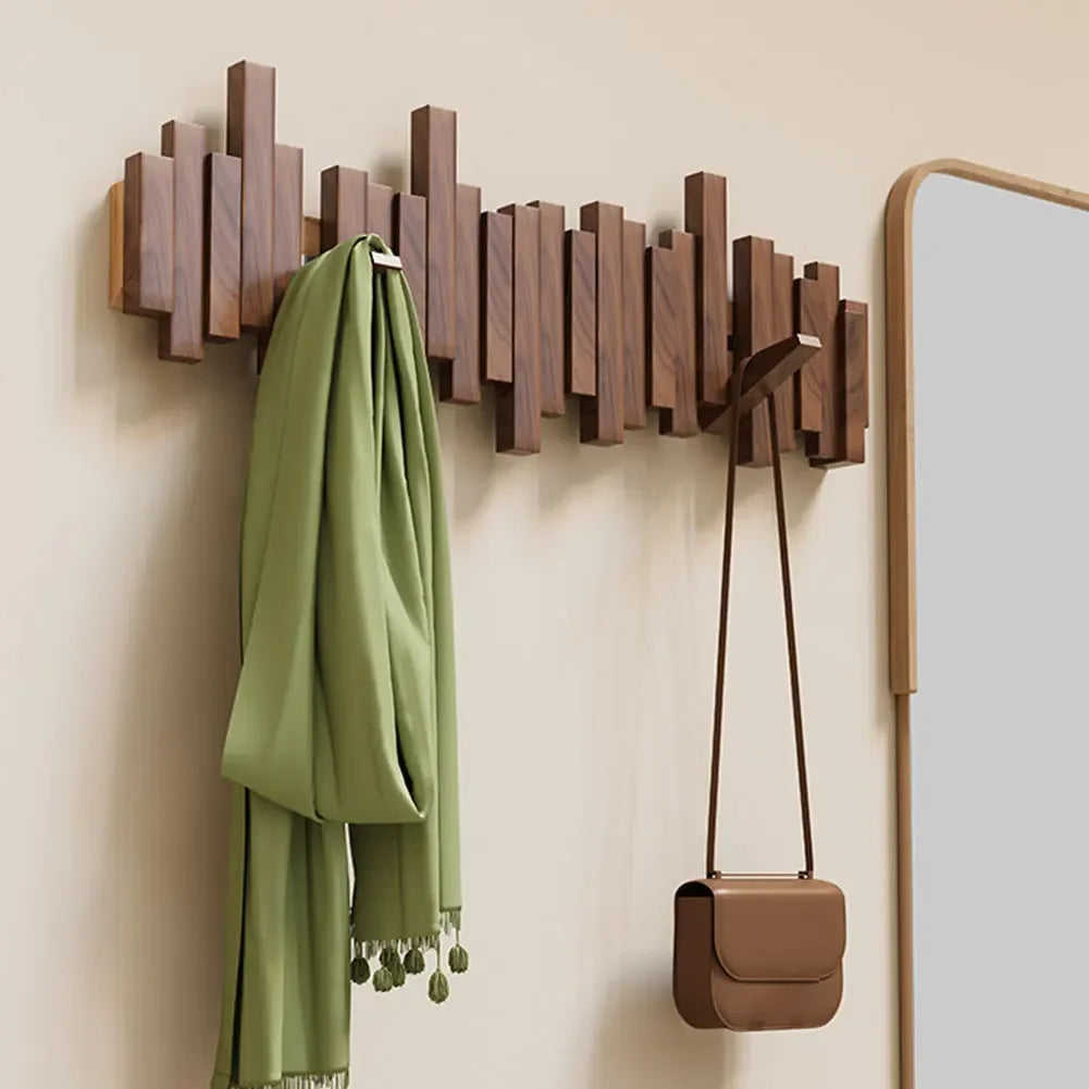 Perchero de Pared Moderno – Práctico, Discreto y Magnético 