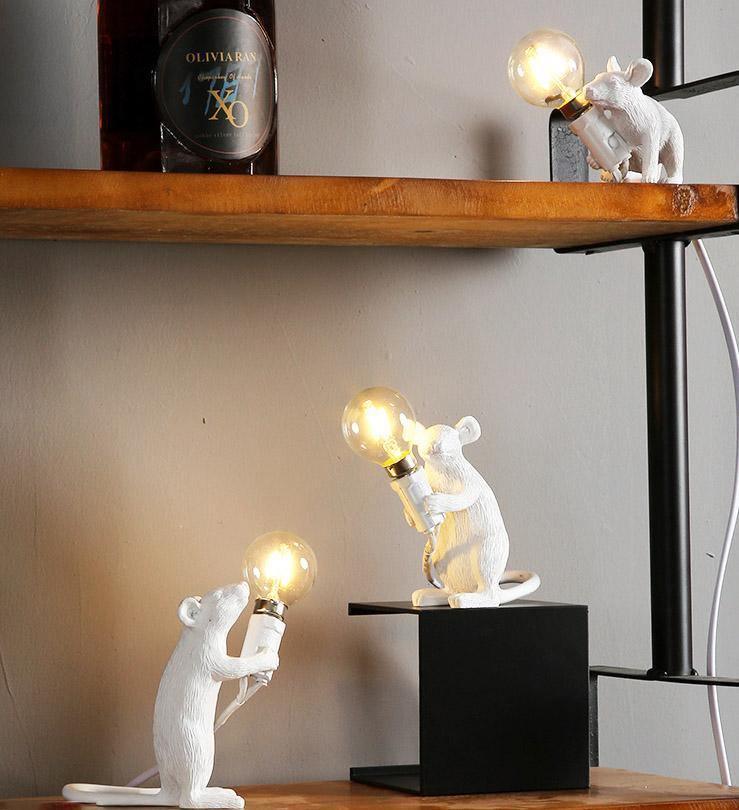 Lâmpada de Mesa Rato – Decoração Original e Iluminação Tendência 
