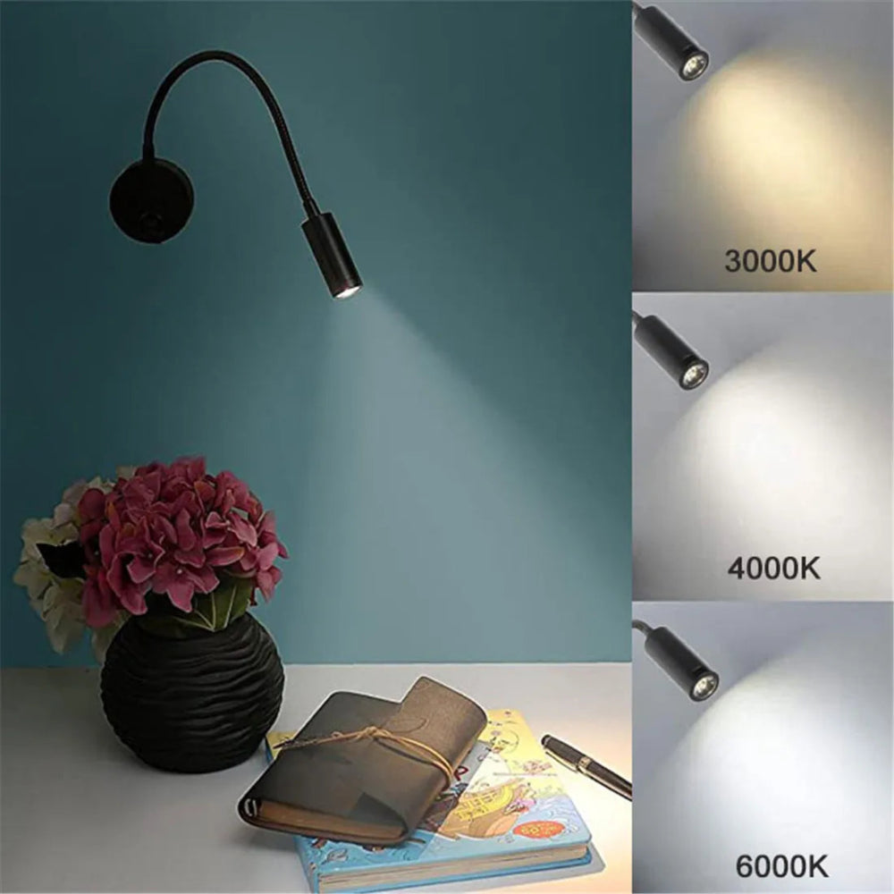 Elastyczna lampa ścienna LED - mobilność, elegancja i ukierunkowane światło