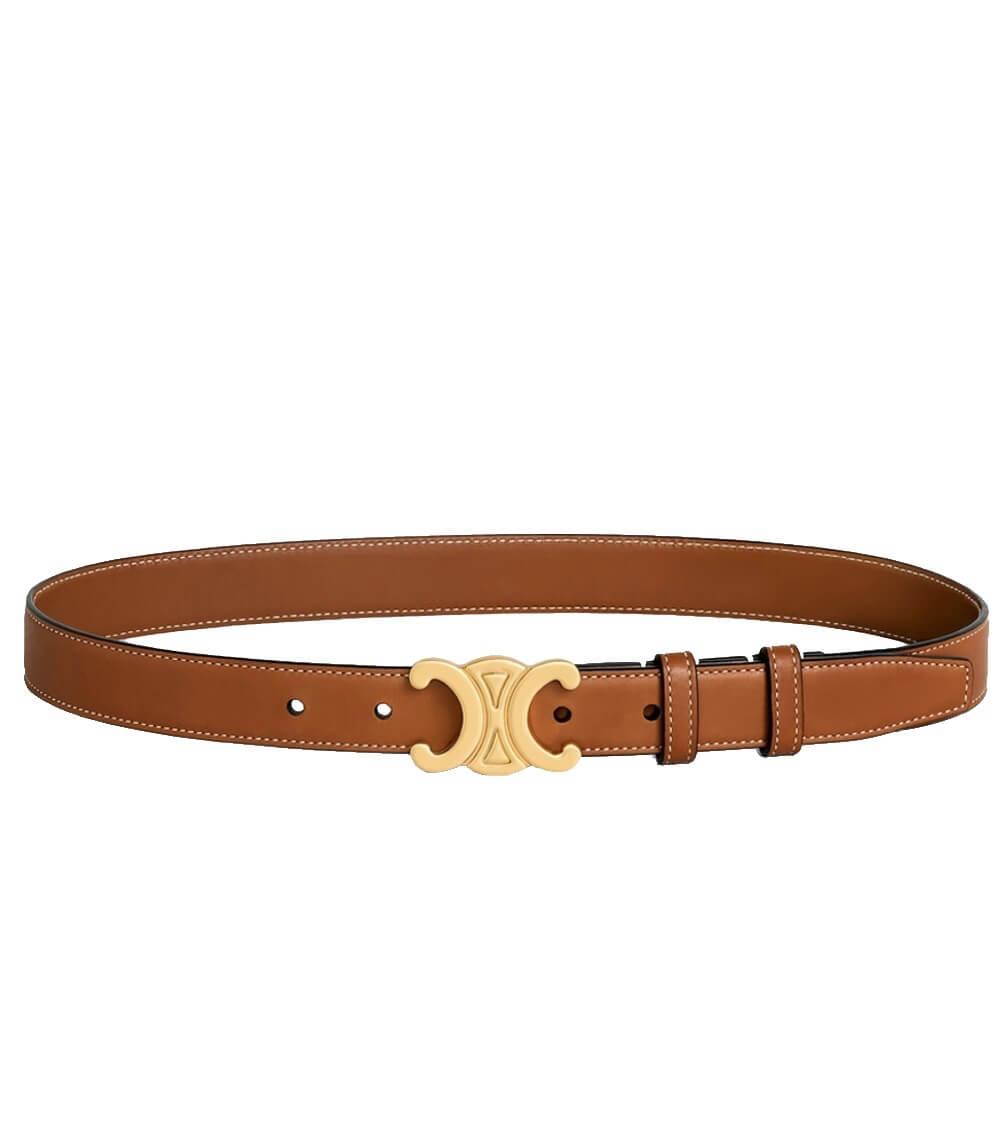 Elegant Belte – Chic Finish Og Trendy Gullspenne 