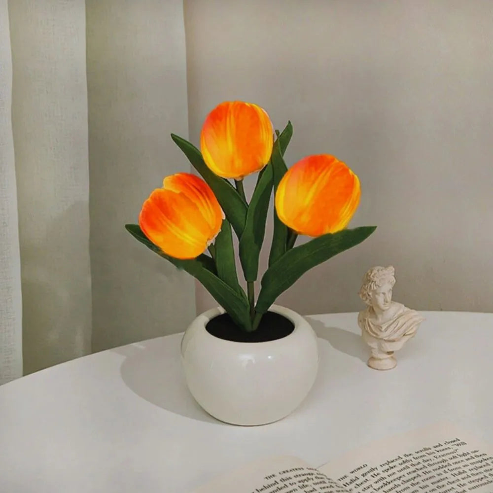 Dekorativ Lampa Tulpan – Varm och Raffinerad Atmosfär 
