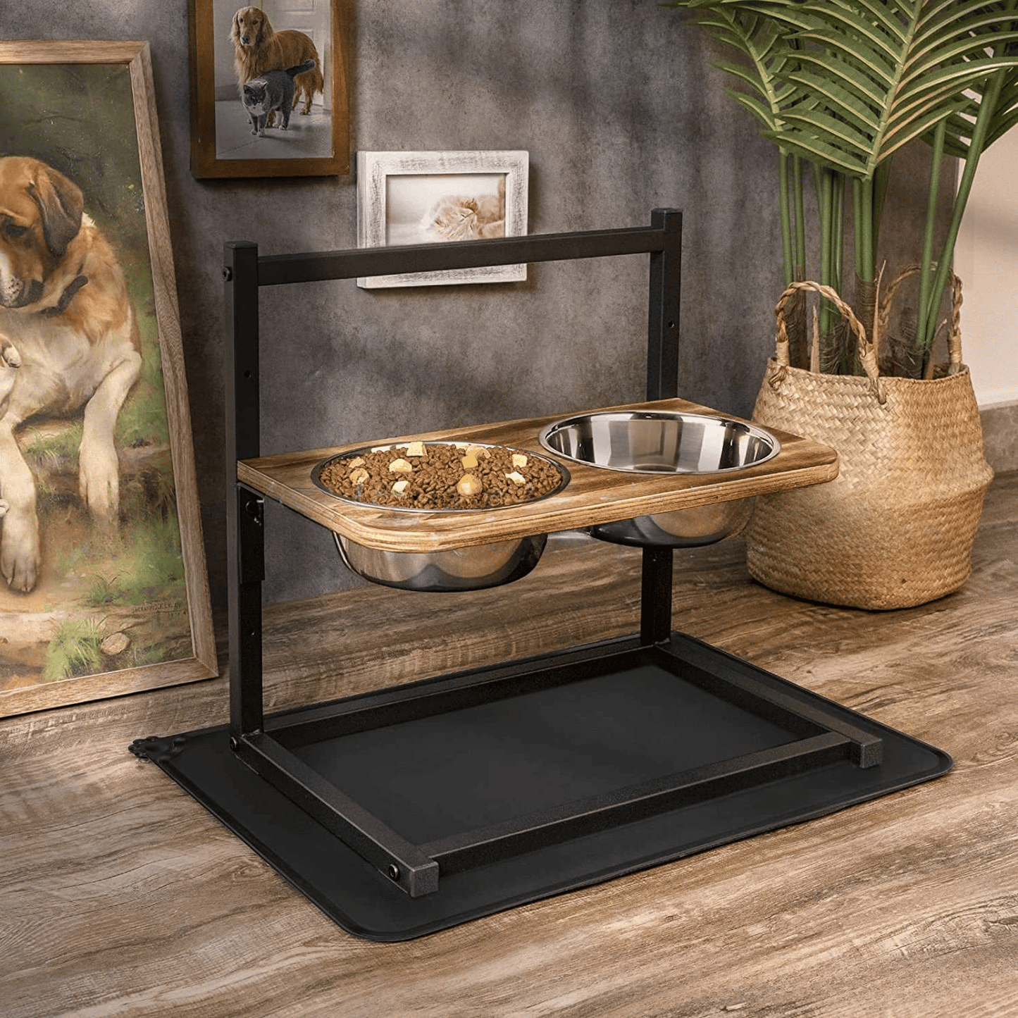 Adjustable Dog Bowl Stand – Optimal Comfort 