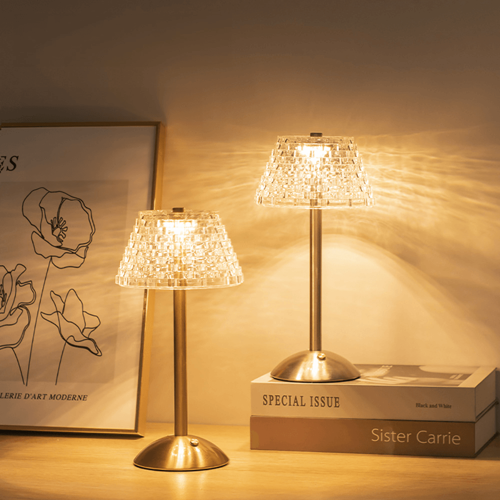 Draadloze Tafellamp – Mobiele en Elegante Verlichting 