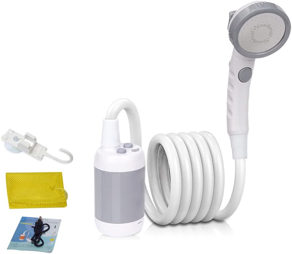 Chuveiro Portátil de Camping – Prático e Fácil de Usar 