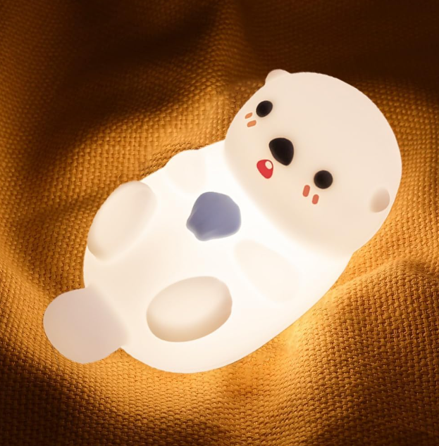 LED Nachtlampje – Schattige Zachte Silicone Zeehond 
