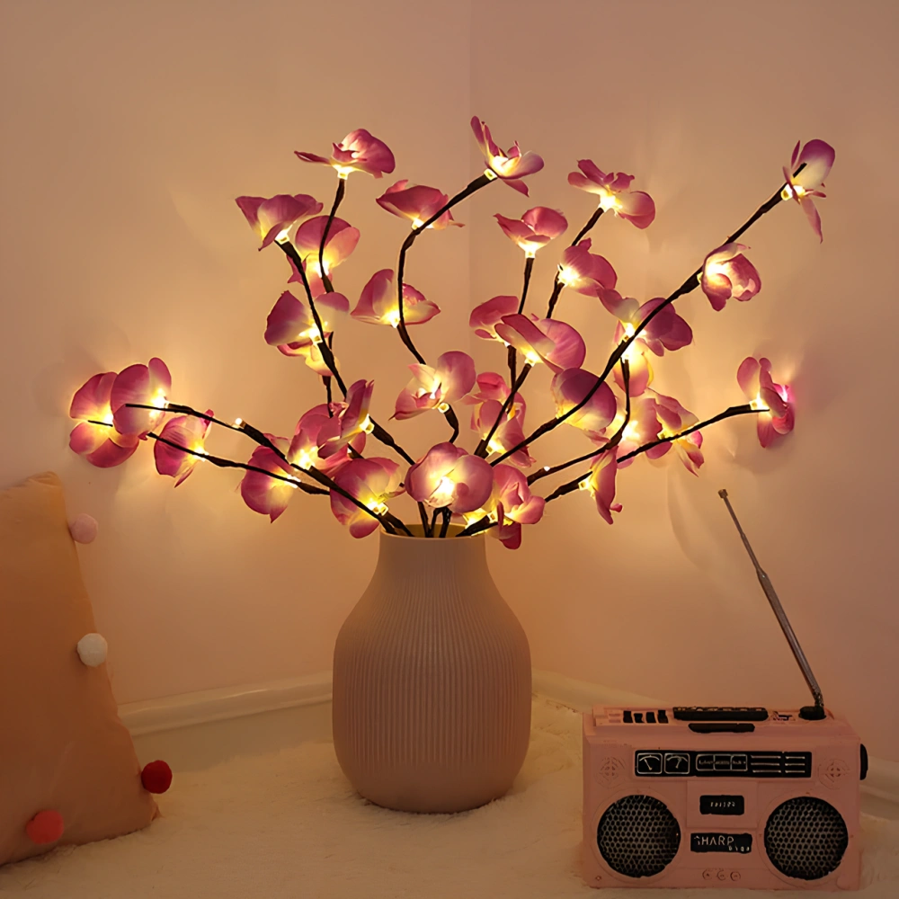 LED Light Decoration – Warm and Elegant Atmosphere 