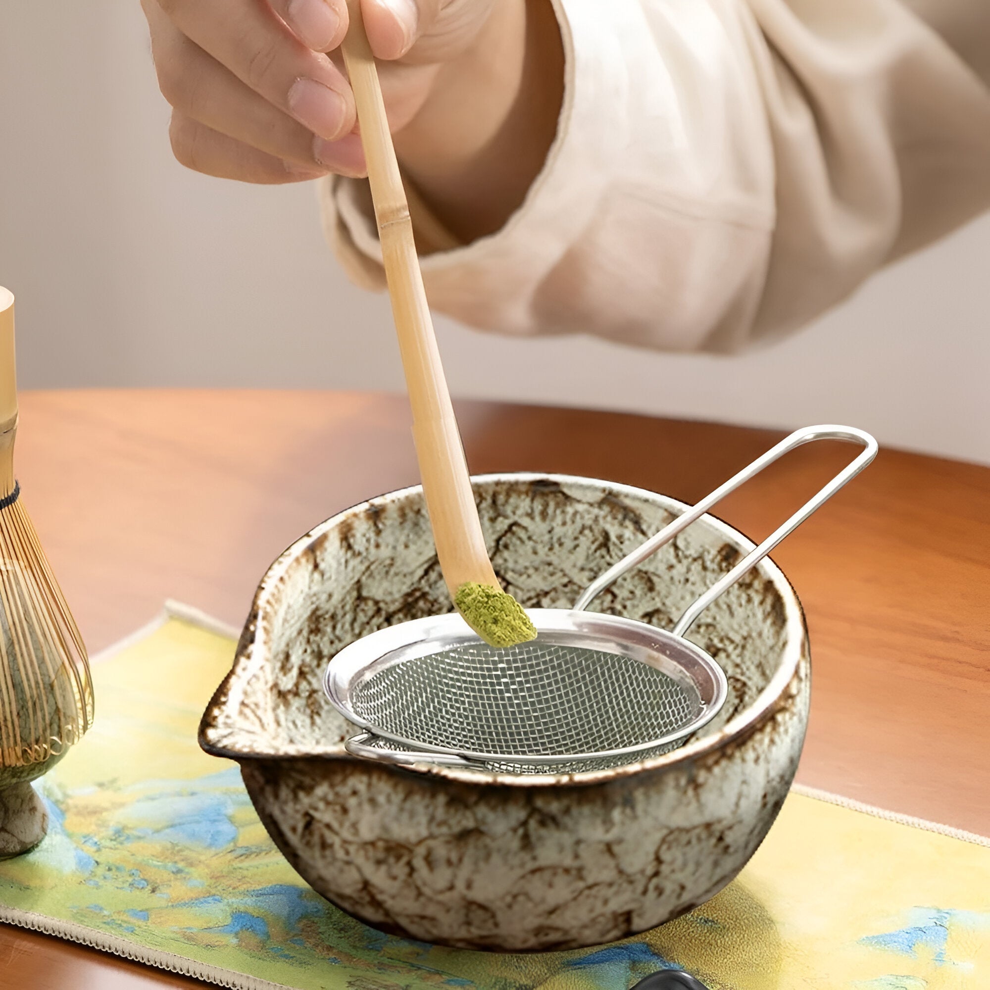 Matcha 6 Piece Preparation Set - Eleganță artizanală și gust rafinat