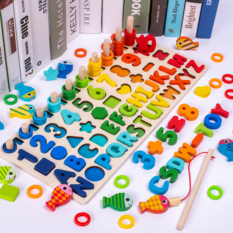 Multicolored Awakening Board – Colors, Sorting, and Coordination 