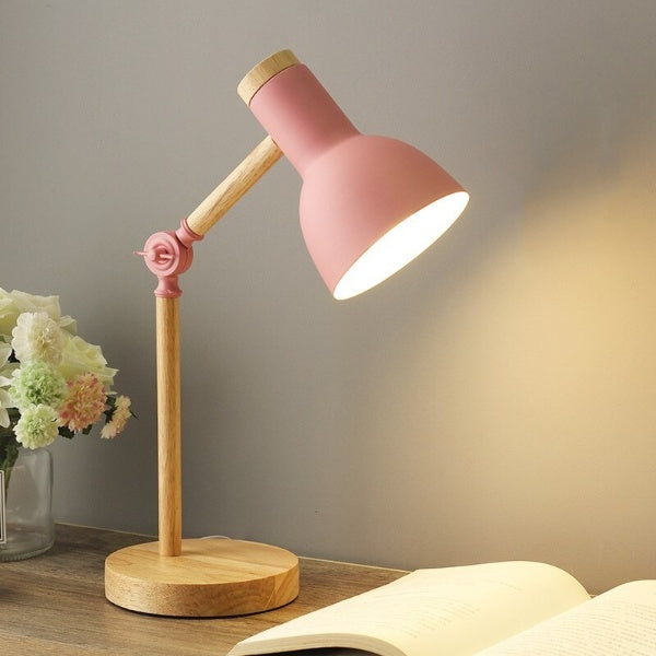 Lámpara de Escritorio LED – Estilo Natural y Diseño Nórdico 