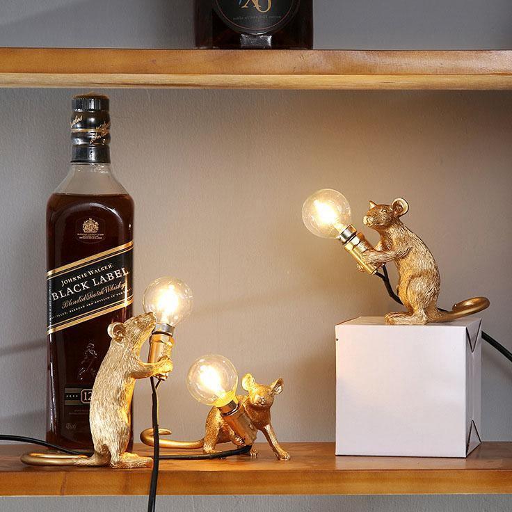 Lâmpada de Mesa Rato – Decoração Original e Iluminação Tendência 