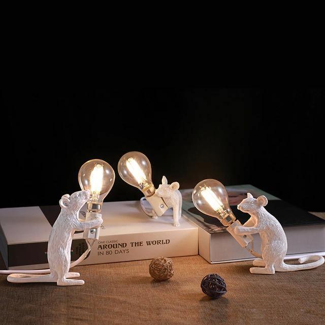Lâmpada de Mesa Rato – Decoração Original e Iluminação Tendência 