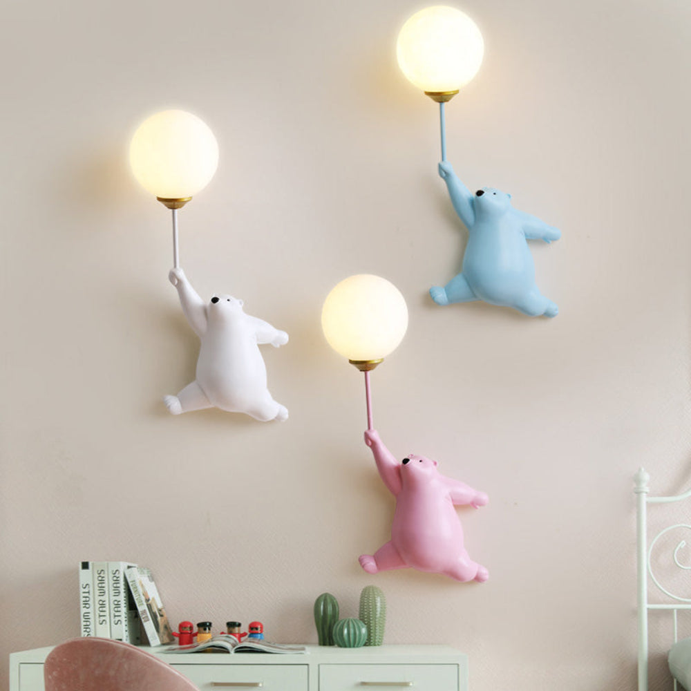 Wandlamp Ballon – Zachtheid en Fantasie voor de Kamer 
