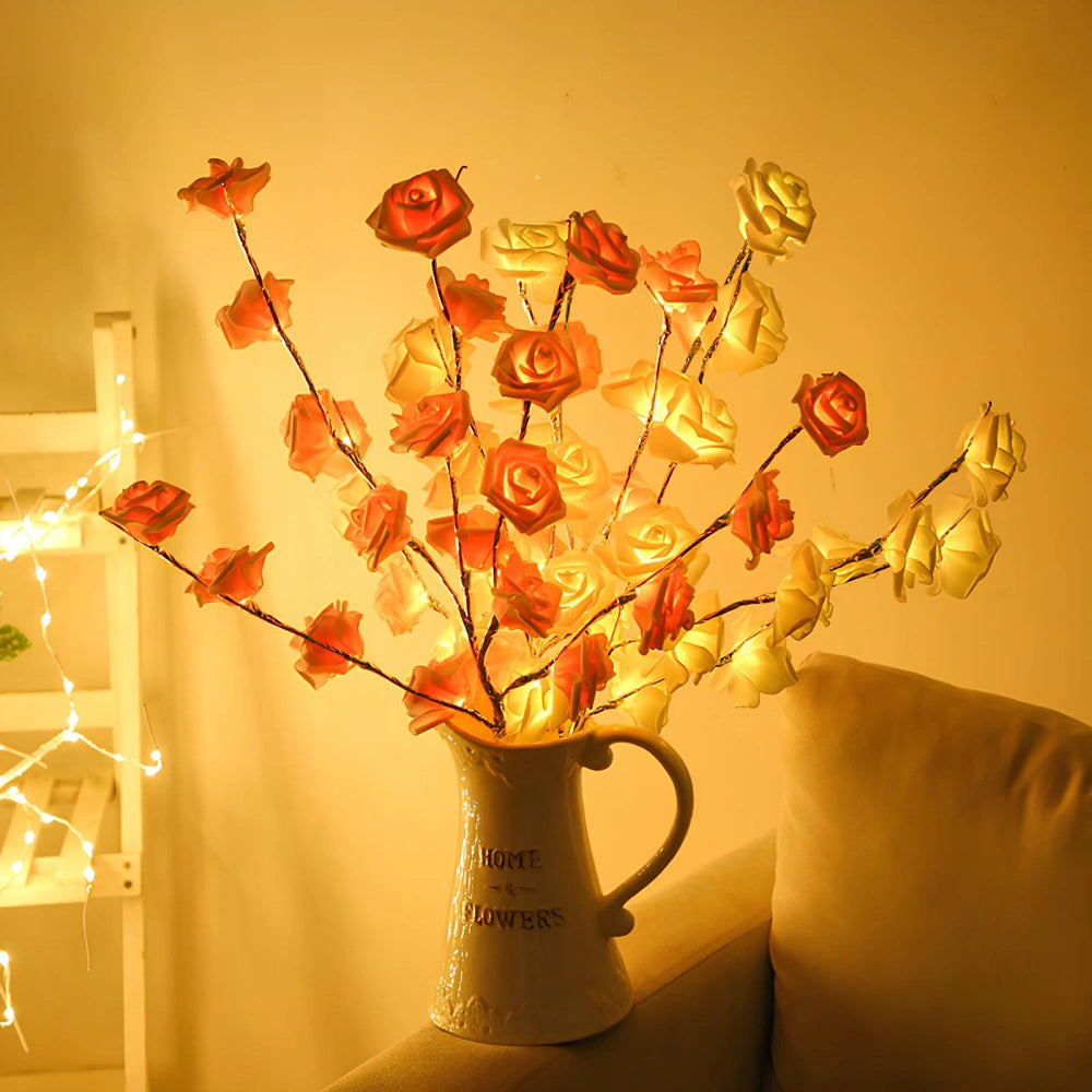 LED Light Decoration – Warm and Elegant Atmosphere 