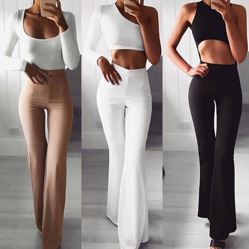 Lydie | Elegant Bukser – Høj Talje Og Minimalistisk Stil 