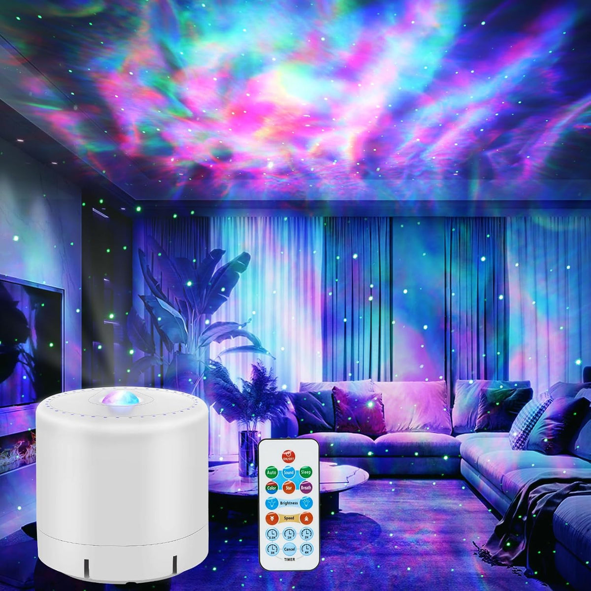 LED-projector – Ontspannende Galaxie Sfeer 