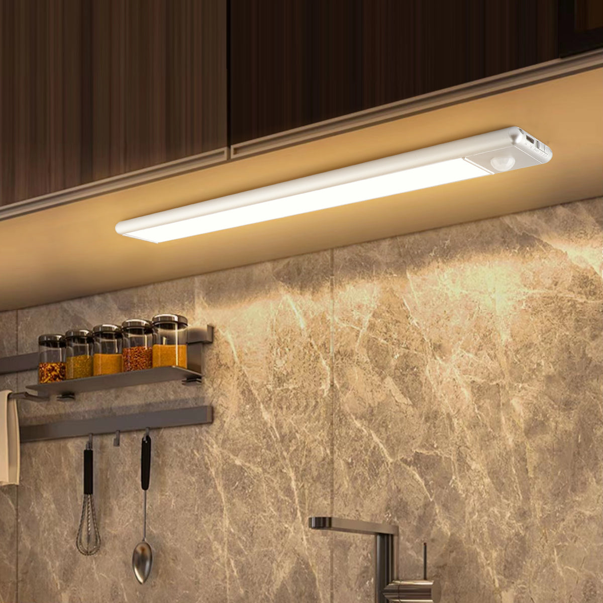 Magnetic Wall Lamp – Automatic Activation By Detection 