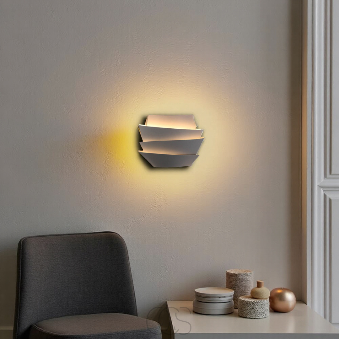 LED Vägglampa Dubbel Stråle – Modern och Elegant Belysning 