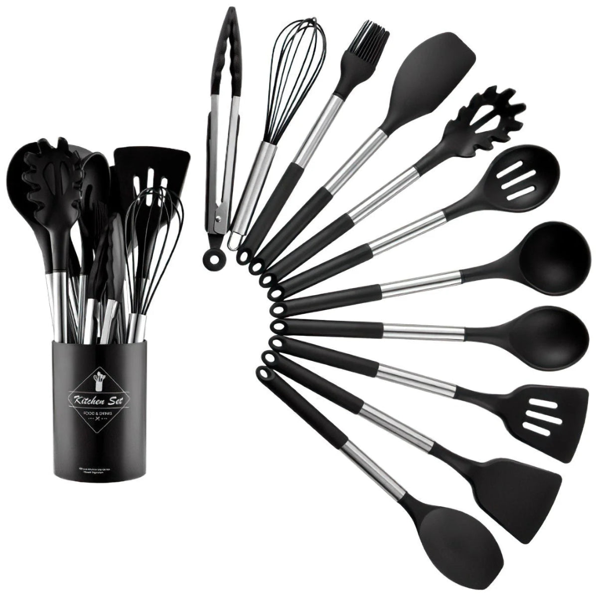 Ensemble D’Ustensiles De Cuisine – Pratique Et Polyvalent Au Quotidien